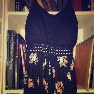 Skirt and shorts floral dress